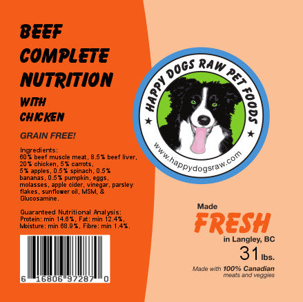 Beef Complete Nutrition with Chicken